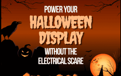 Power Your Halloween Display Without the Electrical Scare